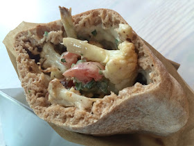 Shouk cauliflower pita