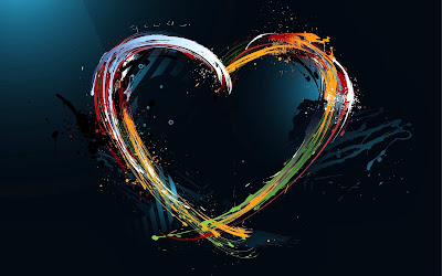 HD Love Abstract Design Wallpapers