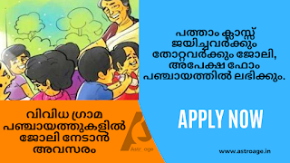 Anganwadi job vacancies in various district gram panchayats