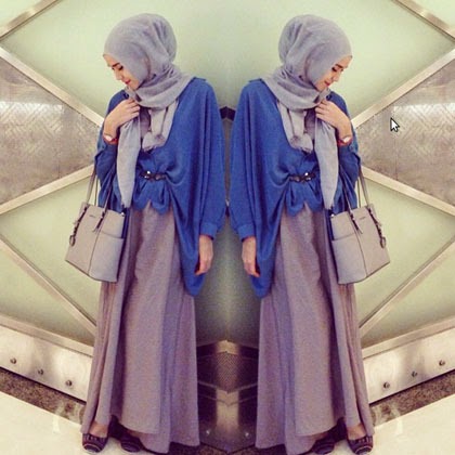 Foto Model Jilbab Terbaru Zaskia Adya Mecca 2014 Gaya Baju Muslim