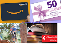 Drenax ti premia 2021 : ricevi come premio certo una Card (La Feltrinelli, Chili, Amazon, Photocity) o voucher esperienza