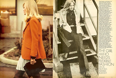 1970s Fashion Photos on Miss Dandy  Early 1970s Diane Sawyer Fashion Story