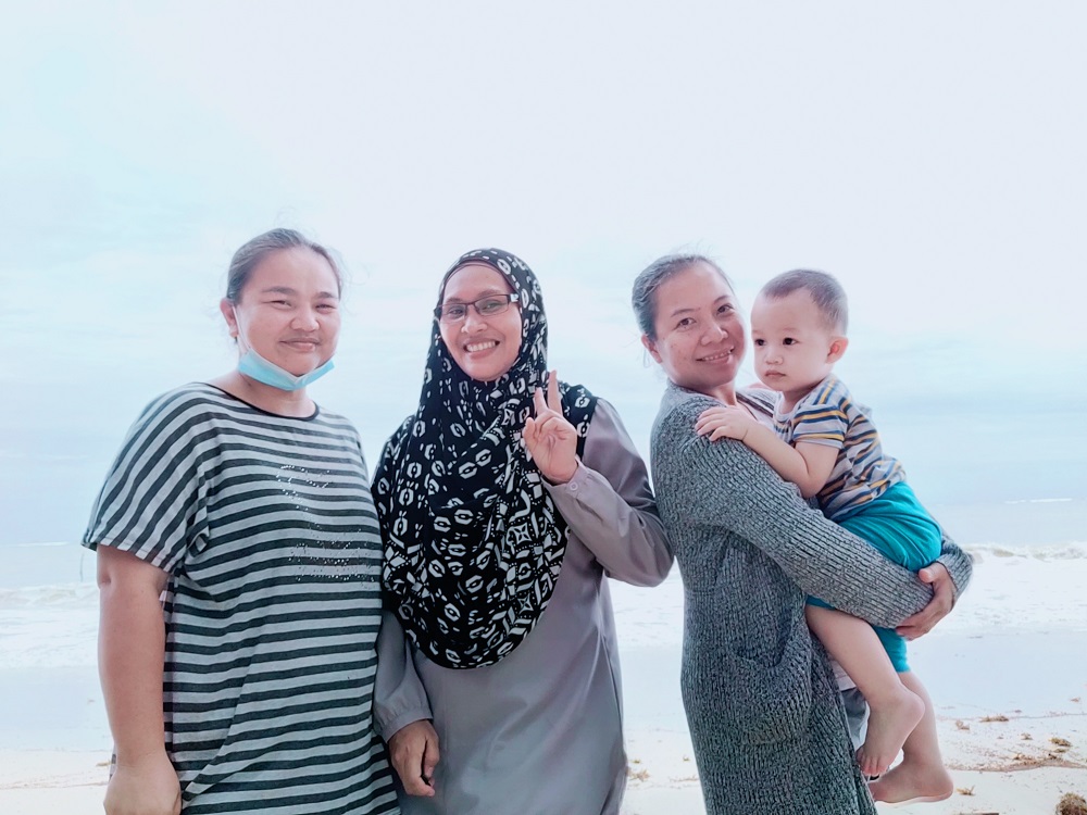 Family Gathering di Blue Eyes Beach Resort Kuala Penyu