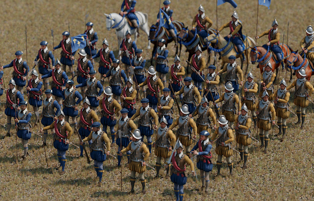 Renaissance army 3D models