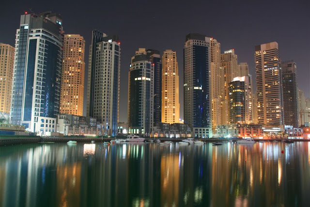 Dubai-Marina-At-Night