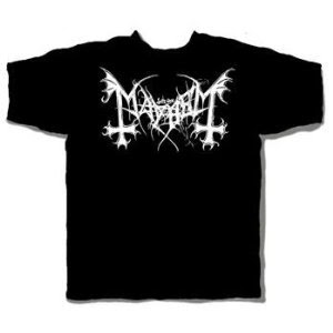 Mayhem band logo t-shirt