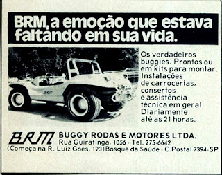 propaganda Buggy BRM - 1976.  reclame de carros anos 70. brazilian advertising cars in the 70. os anos 70. história da década de 70; Brazil in the 70s; propaganda carros anos 70; Oswaldo Hernandez;