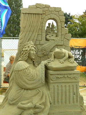 Sand Sculpting Competition & Exhibition in Parksville