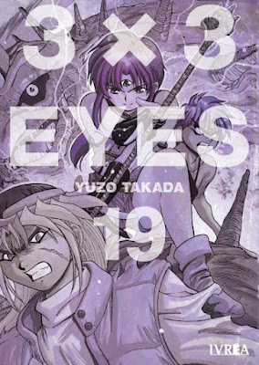 Reseña de 3×3 EYES (3x3 Ojos) vols. 18 y 19 de Yuzo Takada - Ivrea