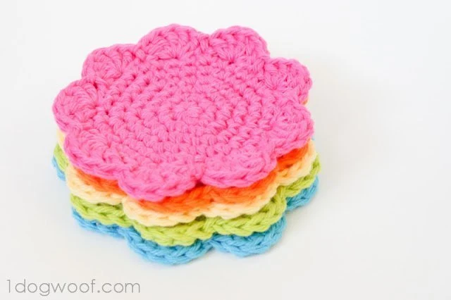 flower coasters