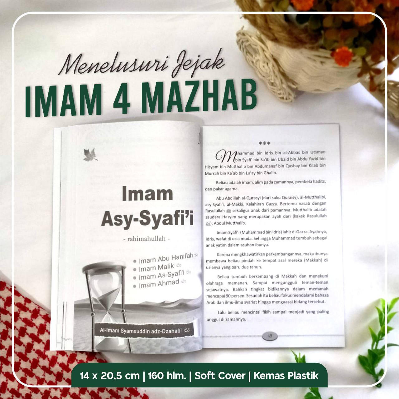 Buku Menelusuri Jejak Imam 4 Mazhab Al Abror Media