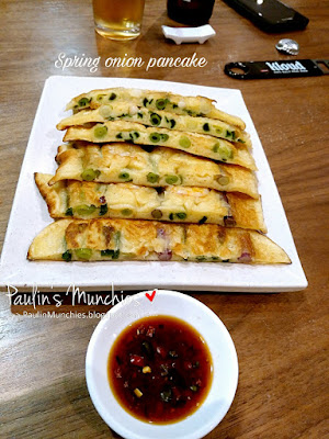 Paulin's Munchies - Jang Won Korean Restaurant at Mosque Street - Spring onion pankcake