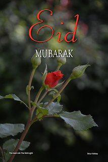 eid mubarak images with flowers