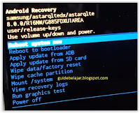 Samsung A8 Star Android recovery 