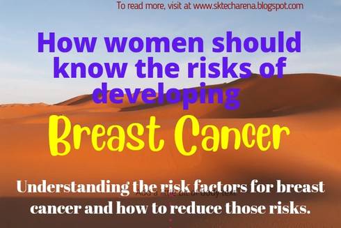 How women should know the risks of developing breast cancer