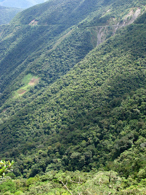 Jalan Mematikan Di Dunia - Yungas Road Bolivia