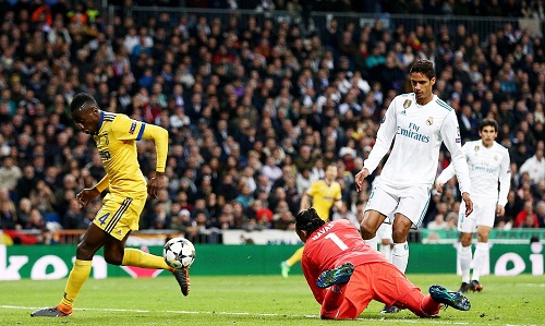 Navas' mistake led to Real's third goal.