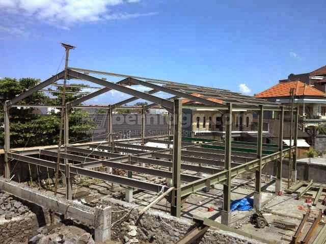 Konstruksi Baja  WF  Bogor Rangka  Atap  Baja  Ringan di Bogor 
