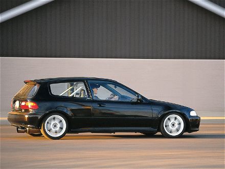 We bought a car set up for towing behind the View a'93 Honda Civic Si