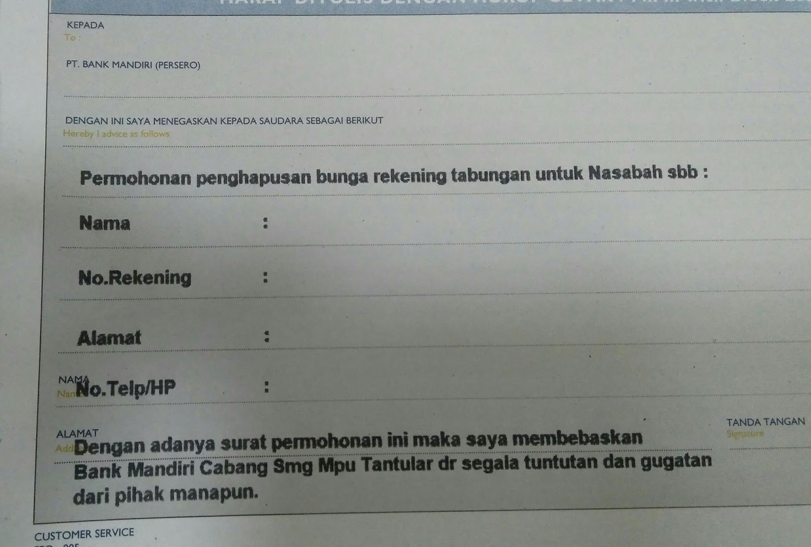 safiamita Pengalaman Menghapus Bunga Bank di Tabungan 