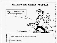 Estrutura De Uma Carta Pessoal Exemplo