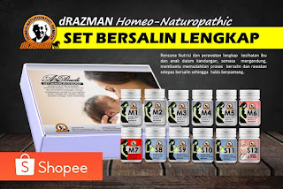 Dapatkan dRAZMAN Set Bersalin Lengkap di Shopee