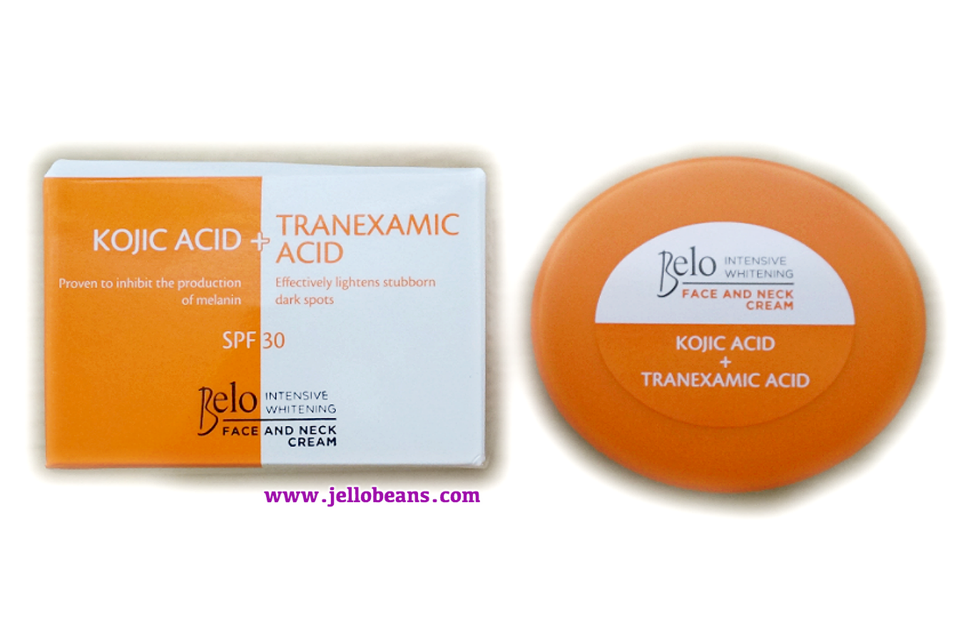 Belo Intensive Whitening Body Cream SPF 30 & Face and Neck 