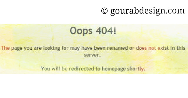 Solution The Problem Of Custom Error Page In Blogger