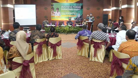 Fadly Amran di Business Forum Sumatera Barat 2022 Jakarta
