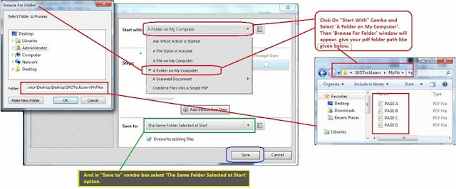 Path Selection for Tag to PDF