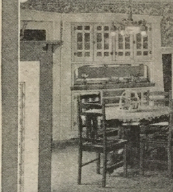 dining room hutch in 1924 Sears catalog Sears Ashmore model in Cleveland Heights 3064 Corydon Rd James J Humpal testimonial
