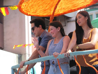 Richard Gutierrez, Sarah Lahbati, Janine Gutierrez, Benedict Campos, Mark Gil, John &quot;Sweet&quot; Lapus, John Lloyd Cruz, Angelica Panganiban, Maja Salvador, Pamulak Kadayawan 2012, Kadayawan Festival 2012, Davao City, Davao delights