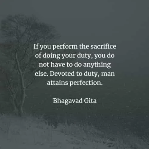 Famous quotes and sayings by Bhagavad Gita