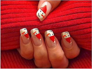 Uñas para Navidad