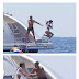 Ronaldo throw his girlfriend into the sea as they enjoy leisure in Ibiza