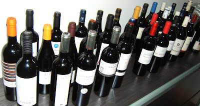 Mostra d'alguns dels vins del nostre mini celler