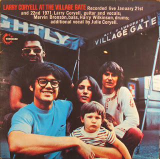Larry Coryell ‎"At The Village Gate"1971 US Jazz Rock  (100 Greatest Fusion Albums)