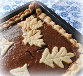 Sheet Pan Pumpkin Pie