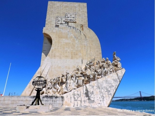 Monumento a los descubrimientos, barrio de Belém, Lisboa