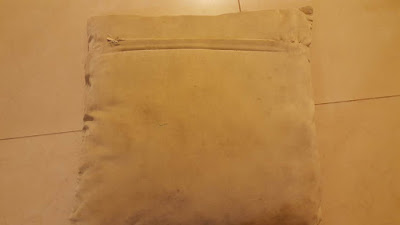 How to change old pillow backings - the easy way!