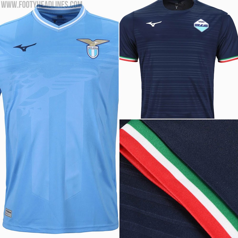 Lazio 23-24 Home and Away Kits Released