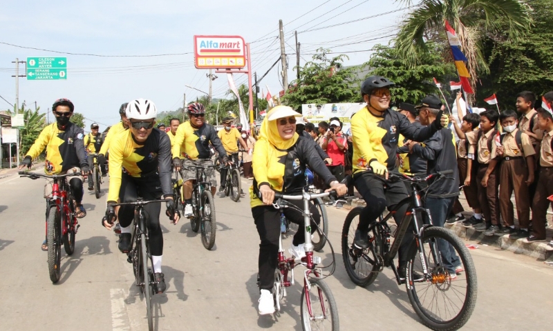 Ribuan Goweser Meriahkan Rangkaian HUT ke-496 Kabupaten Serang