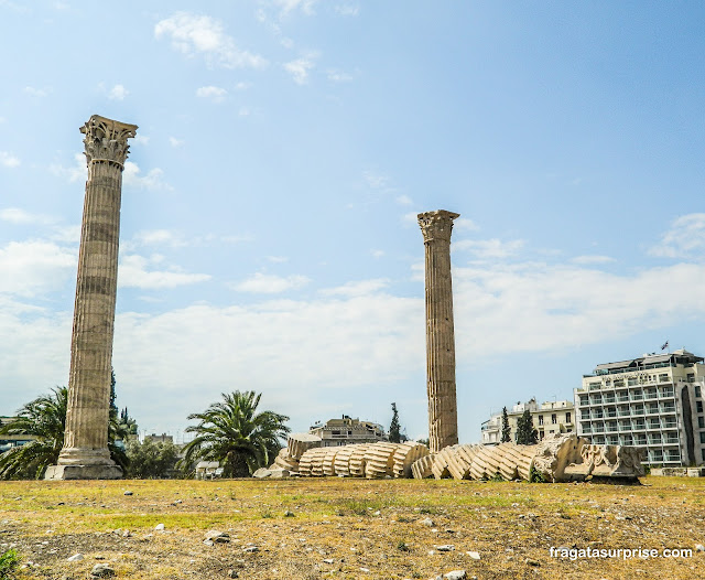 Templo de Zeus Olímpico em Atenas