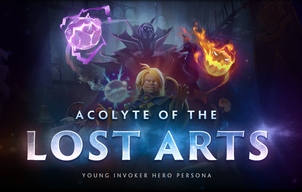 Dota2 Acolyte Of The Lost Arts Young Invoker Hero Persona