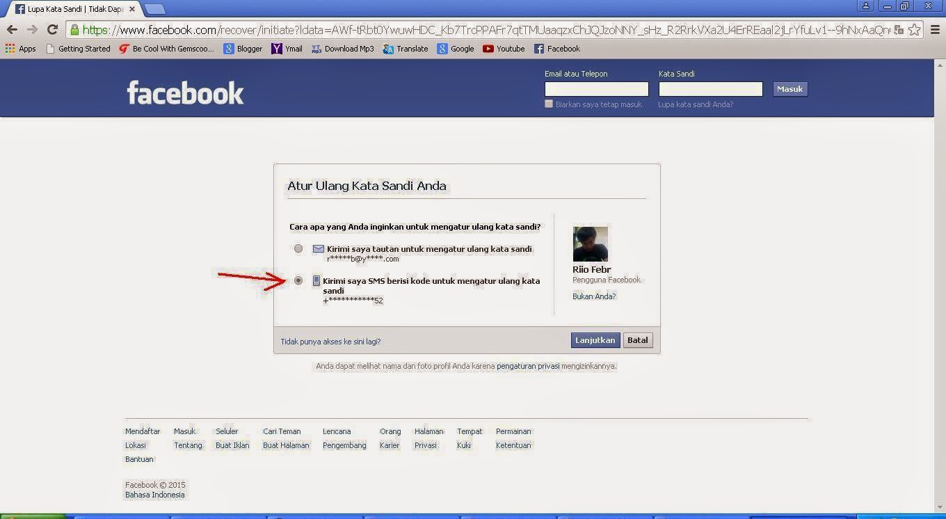 Cara Buka  Facebook  Lupa Kata Sandi Tidak  Bisa  Dibuka 