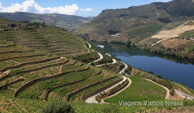 Vinhas do Vale do Douro, os socalcos de pedra de xisto tem mais de 300 anos