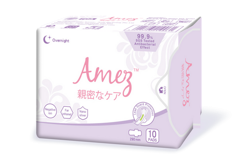 amez care bio herbal sanitary pad