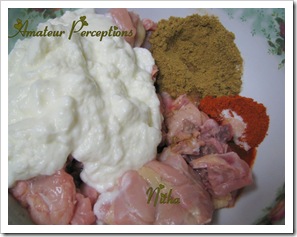 Dahi chicken 1
