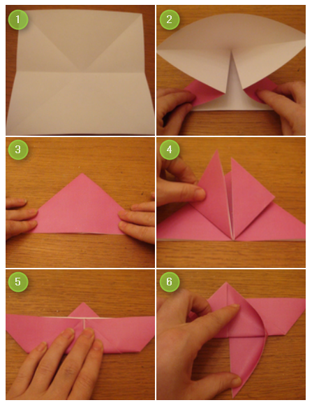 Tutorial dan  Cara  Membuat Berbagai Origami Kertas Berserta 