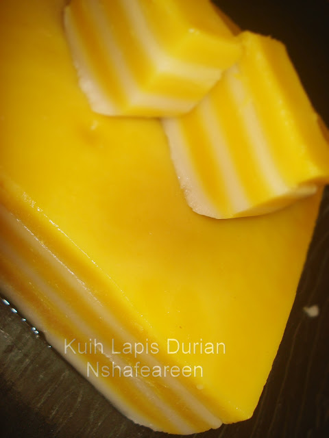 Kuih Lapis Durian ~ Nshafeareen®